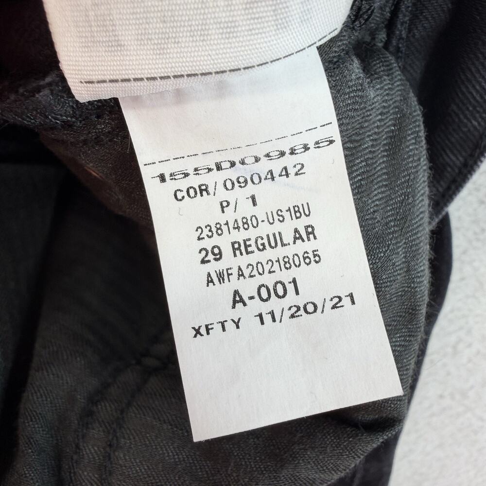 Abercrombie Fitch 29 8 Curve Love High Rise Dad Jeans Asymmetrical Waist Black - Picture 11 of 16